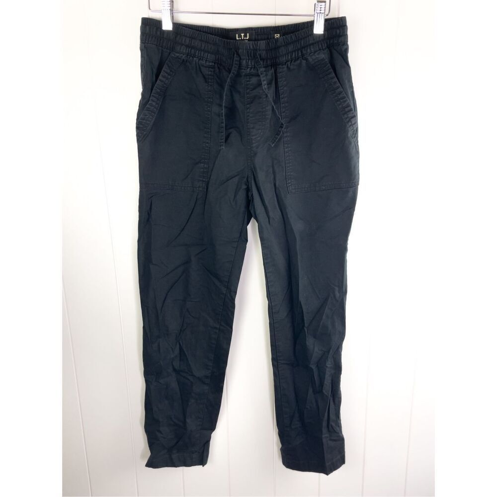 L.T.J. Letter‎ to Juliet Black Cargo Pants Work Career Size S